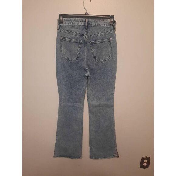 Old Navy Vintage Wash Flare Jeans Size 4 - Picture 3 of 4
